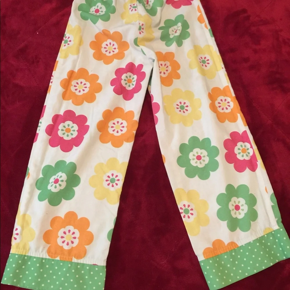 Carter’s Cotton Floral Print PJ Pants Size 6